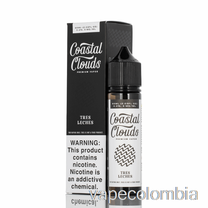Vape Desechable Tres Leches - Nubes Costeras Co. - 60ml 3mg
